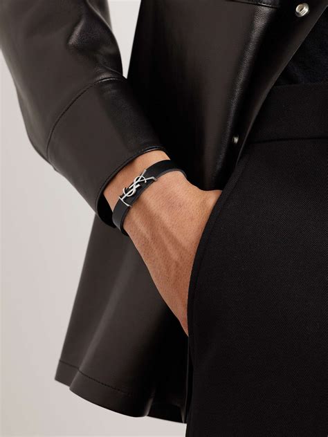 ysl mens bracet|ysl cuffs for men.